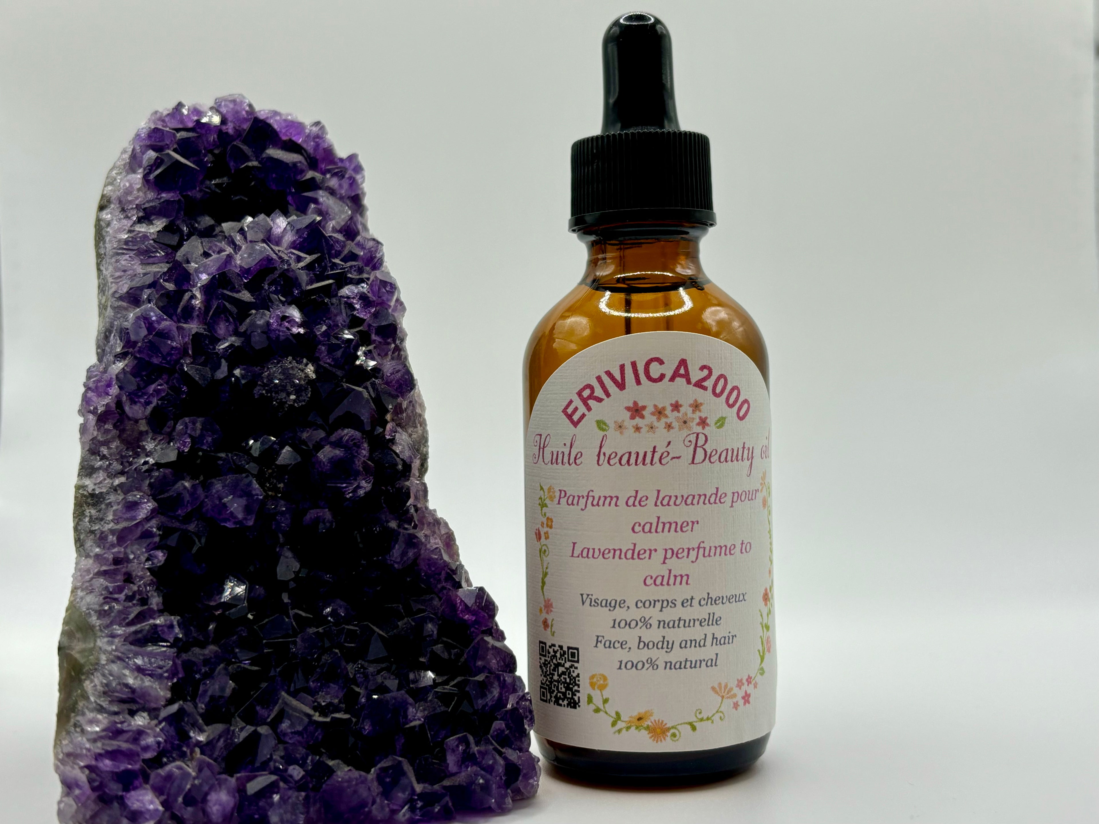 Huile beauté au parfum de lavande pour calmer