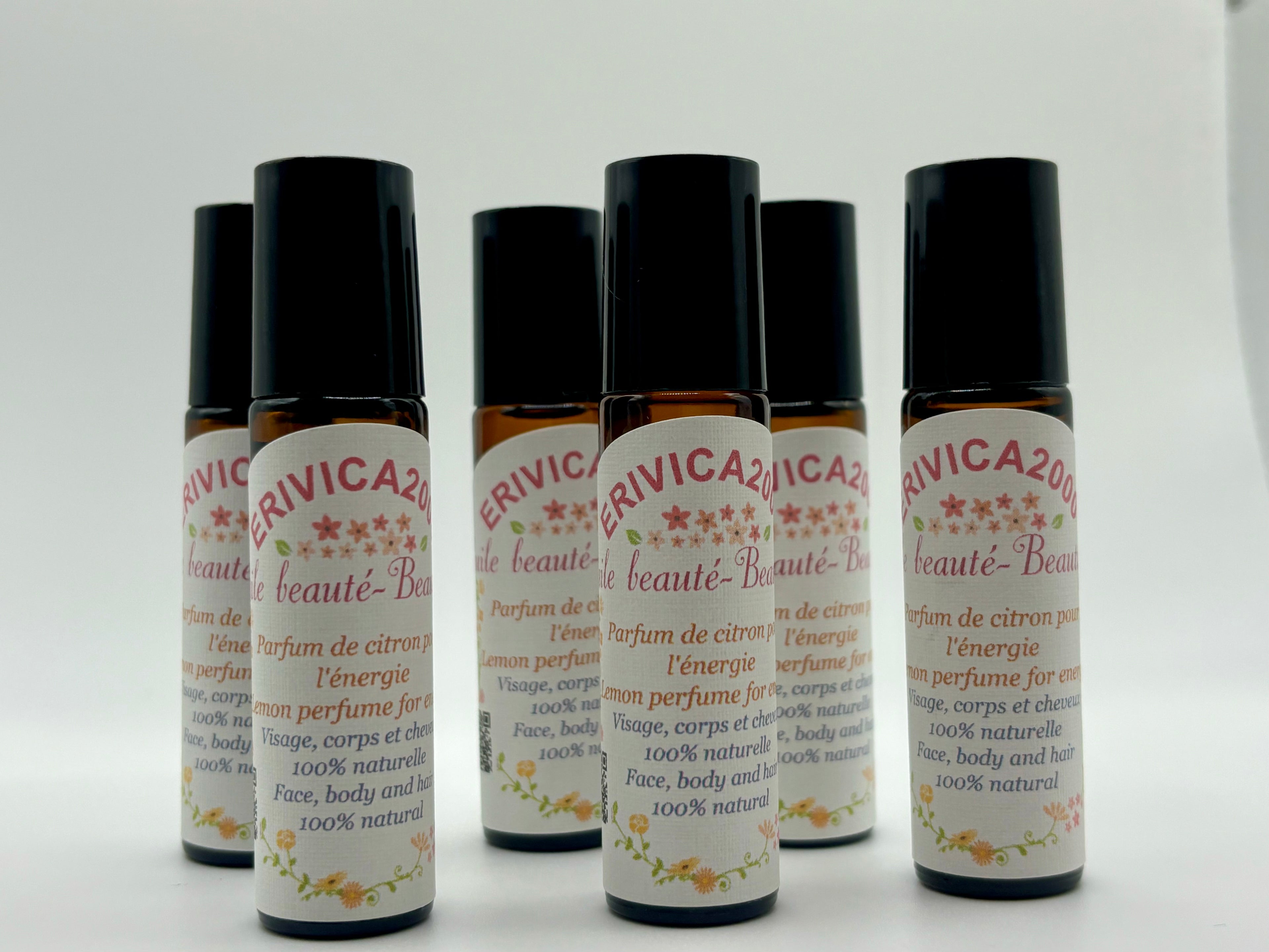 Huile beauté au parfum de citron pour l'énergie